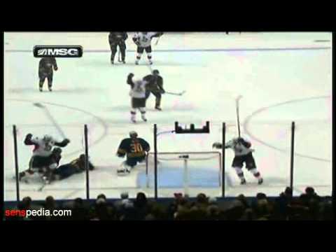 Daniel Alfredsson: Hat Trick! October 22, 2010