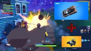 車にc4爆弾付けて突撃【フォートナイト実況】we attach bomb to a car fortnite