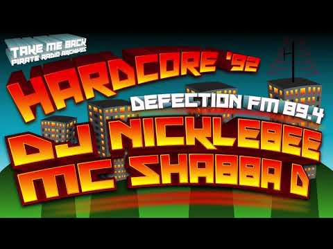 MC Shabba D & DJ Nickle Bee | '92 Hardcore Anthems | Defection FM 89.4 (Pirate Radio Hackney London)