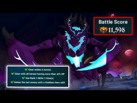 Guild Boss Kelak on Reset For 9k +// Goddess Finish + 2 Lvl 3 Cards [F2P 7DS GRANDCROSS]