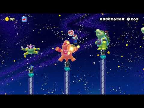 Super Mario Galaxy - Auto Kaizo by Rainbow2nd 🍄 Super Mario Maker 2 #all