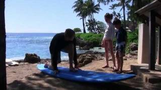 preview picture of video 'Miller Kids Surfing Hawaii 2011'
