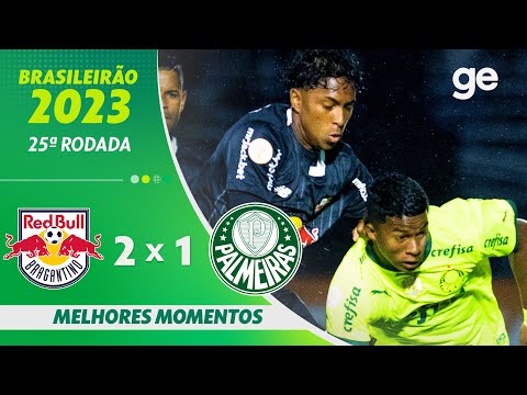 Gols e lances de Red Bull Bragantino x Palmeiras
