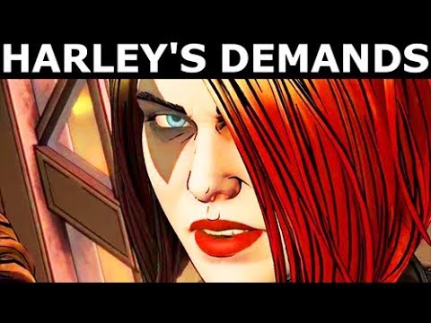 Harley's Funny Demands - All Waller's Reactions - BATMAN Season 2 The Enemy Within Episode 5