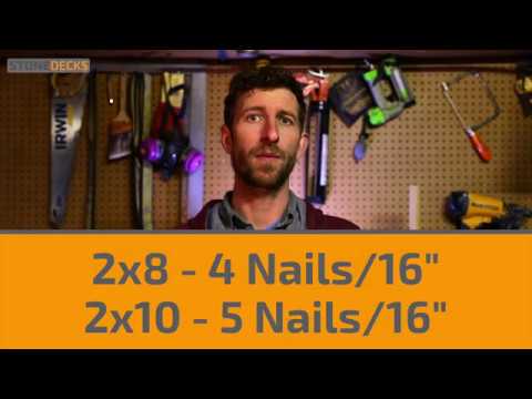 Post & Beam Deck Structure (1/4)