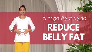 10 Minute Yoga for FLAT STOMACH | पेट कम करने के लिए योग @satvicyoga