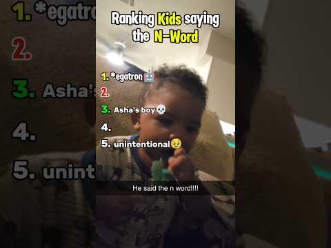 cutest kids saying the N-Word🤣