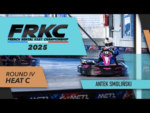 French Rental Kart Championship 2025 -  Antek Smoliński - ROUND 4 - HEAT C - Metz Kart Indoor FRKC