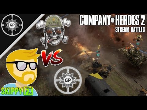 THE ULTIMATE BATTLE BETWEEN STREAMERS! - Company of Heroes 2 Stream Battles