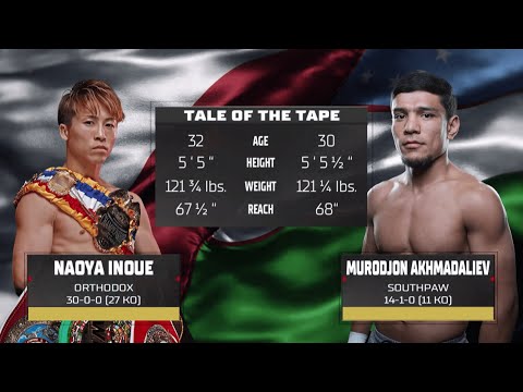 Naoya Inoue vs Murodjon Akhmadaliev Full Fight HD