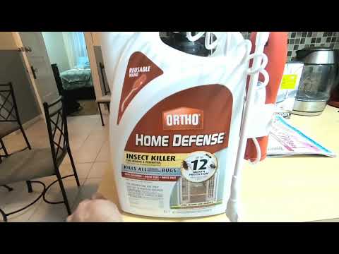 Ortho Home Defense Demonstration/review
