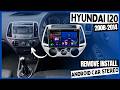 How To Install Hyundai I20 Android Car Stereo Head Unit With CarPlay Original Radio Removal