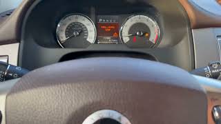 2010 Jaguar XF Start Up Interior