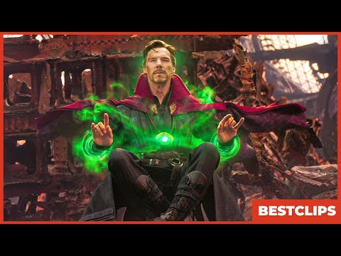 Doctor Strange Sees The Future Scene | Avengers Infinity War (2018) Movie CLIP 4K