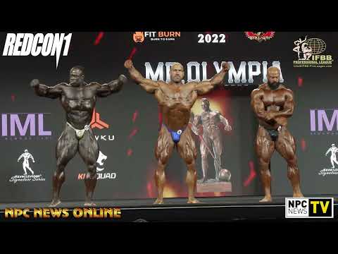 2022 IFBB Mr. Olympia Friday Prejudging Comparisons 4K Video