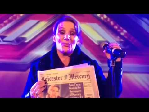 X Factor star Sam Bailey's message for fans in Leicestershire