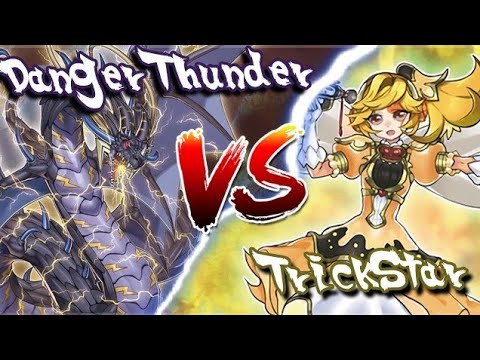 Trickstar vs Danger! Thunder Dragon Yu-Gi-Oh! Dueling Book