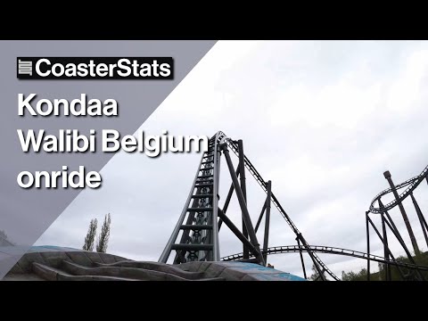 Kondaa onride - Walibi Belgium [4K 60FPS]
