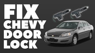 Universal Door Lock Actuator in Chevy Impala $8 Fix