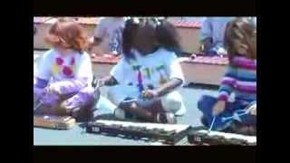 Little girl born to sing, dance and play music