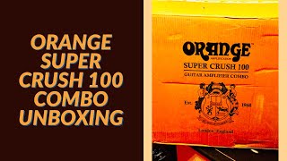 Video thumbnail for Orange Super Crush 100 Combo Amp - Unboxing by Guitar Zen 70