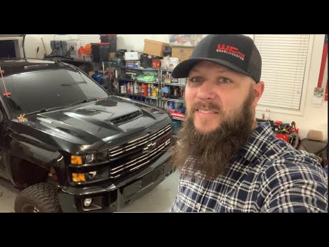 Wehrli Fab 3.5 Inch Intake Horn install! 2017-2019 2500/3500 Duramax L5P!