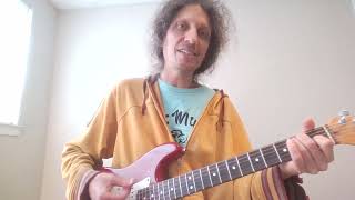 How to play "The Coffee Song"(Cream) Guitar Chords Lesson