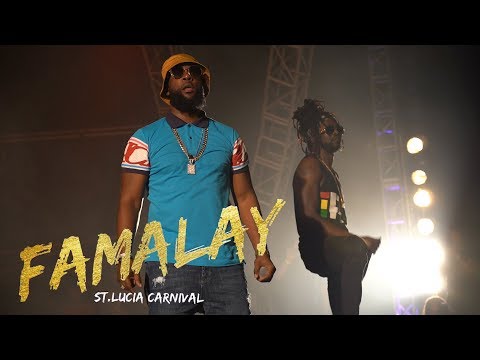 Bunji Garlin & Skinny Fabulous - Famalay LIVE (St. Lucia Carnival 2019)