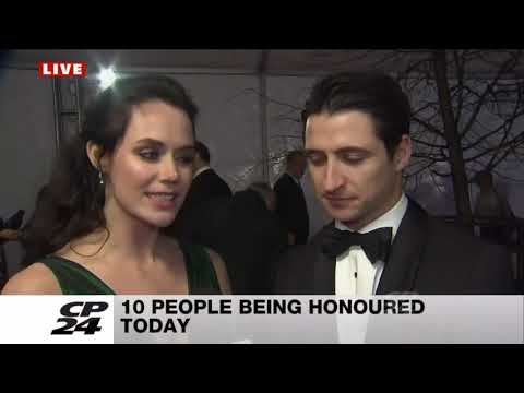 Tessa Virtue and Scott Moir Canada's Walk of Fame 2018 || CP24