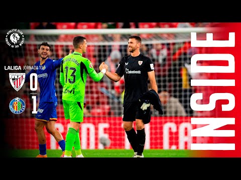 Imagen de portada del video INSIDE I Athletic Club 0-1 Getafe CF I LaLiga 2025/26 J10