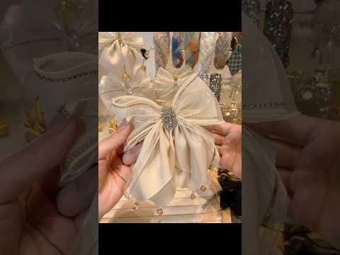 Bridesmaid Hairbow, shining hair bow, hair bow clip #hairbow #hairbowclip