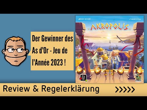 Akropolis– Brettspiel – Review und Regelerklärung
