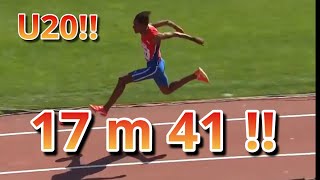 Compilation of Jordan A Diaz (triple jump, 三段跳)