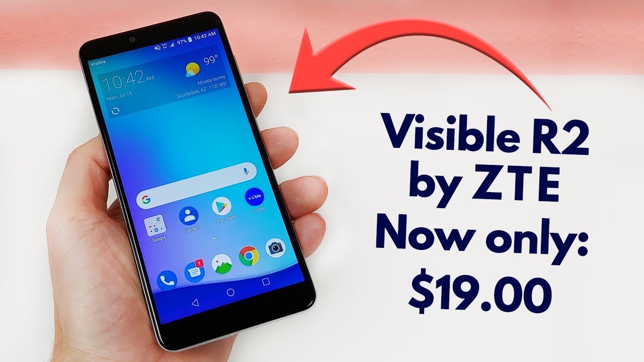 Visible R2 by ZTE - Now Only $19 + Uncapped Data Speed Test!