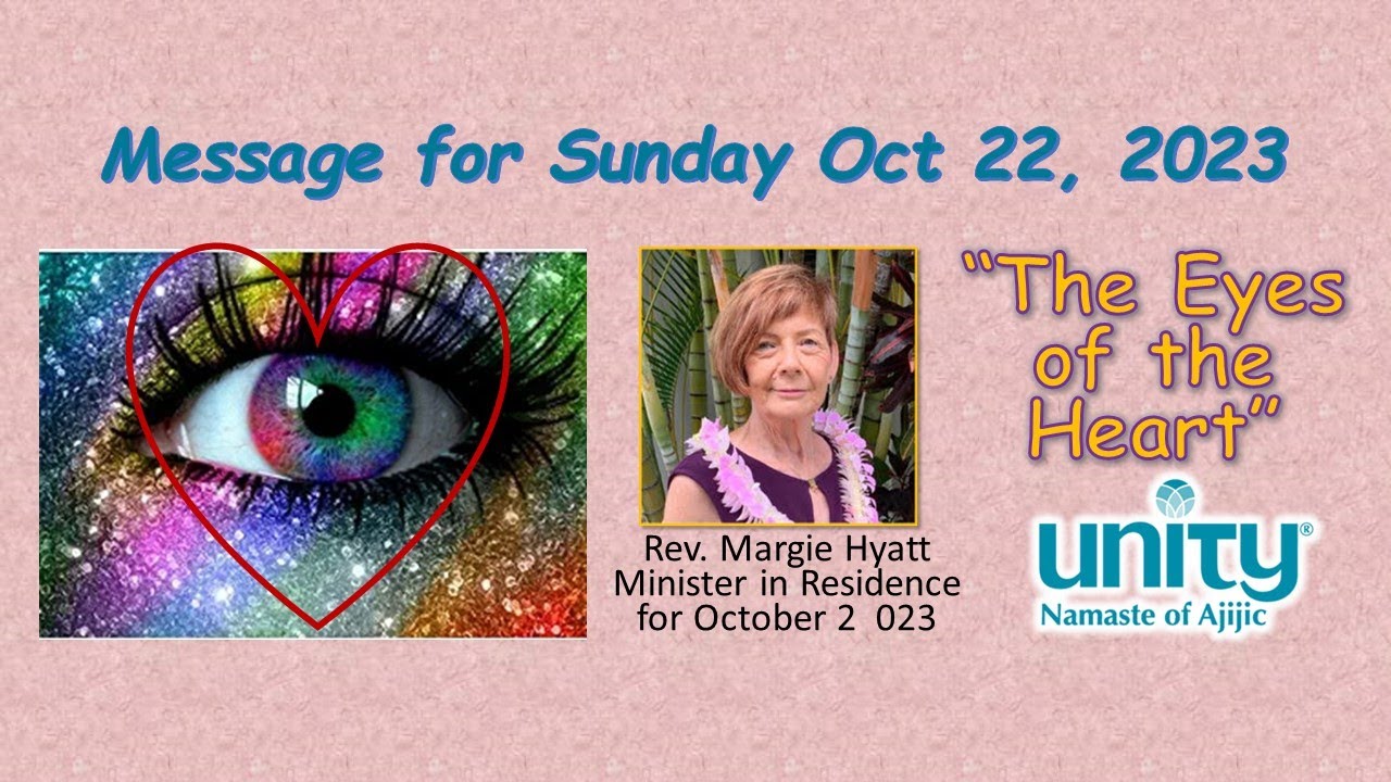 Unity Namaste Ajijic - Sunday Service Oct 22 2023