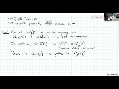 Daniel Halpern-Leistner, Cornell University: Dispatches from the ends of the stability manifold I