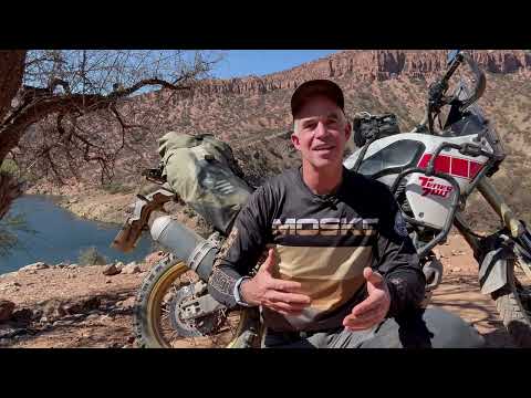 Alpine 60L Rackless ADV Luggage System on a Month-Long Motorcycle Trip in Morocco | Mosko Moto