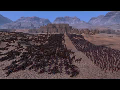 5000 Cavalry VS 5000 Archers! UEBS Epic Battle