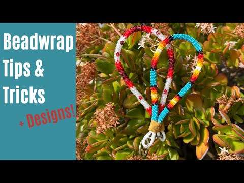 Part of a video titled Bead Wrap Tips & Tricks + Designs! - YouTube