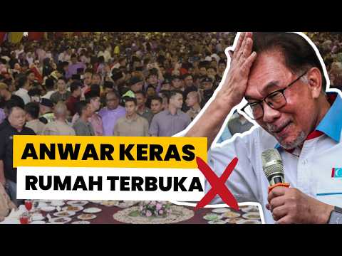 Anwar makin keras, batal rumah terbuka raya
