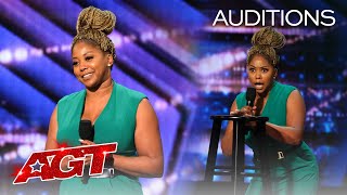 Crystal Powell Will Brighten Your Day With Her Hilarious Stand-Up Comedy - America's Got Talent 2020 thumbnail
