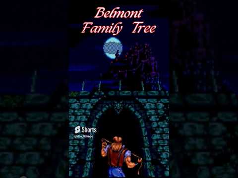 Castlevania Belmont Family Tree #castlevania #belmont #list #richter #simon #trevor #leon #julius