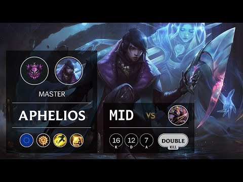 Aphelios Mid vs LeBlanc - EUW Master Patch 10.1