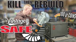 Build a fireproof SAFE from scraps