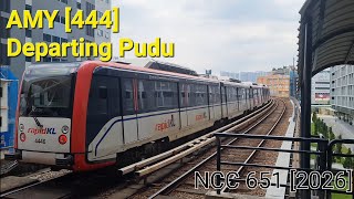 {Derailed} SPAG - CSR Zhuzhou AMY [444] Departing Pudu