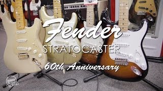 Video thumbnail for Fender 60th Anniversary Stratocasters by Coleman's Music