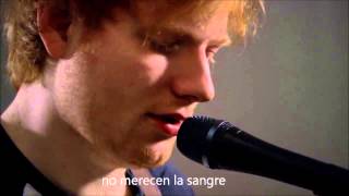 Master of Wars - Ed Sheeran subtitulado al español