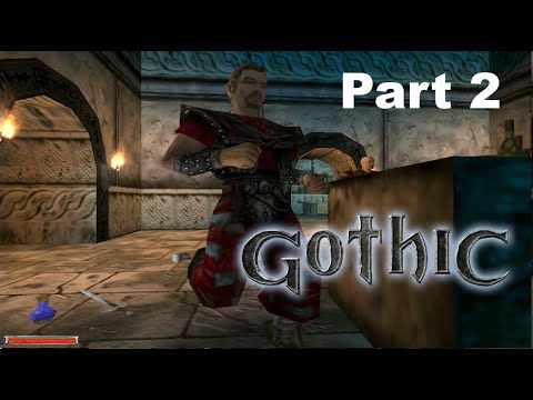 Let's Play Gothic 1 (2001) - Part 2 - Becoming a Shadow