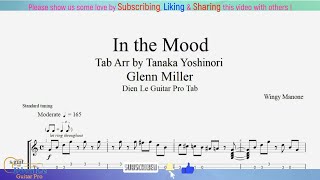 In The Mood (Glenn Miller) for Guitar Tutorial with TABs
