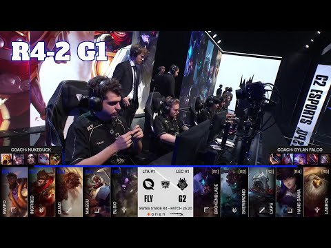 FLY vs G2 - Game 1 | Day 6 LoL Worlds 2025 Swiss Stage | FlyQuest vs G2 Esports G1 full